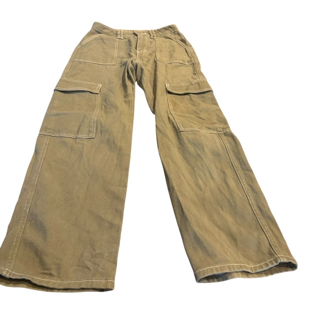 SHEIN Green Cargo Pants Size Petite S Pockets